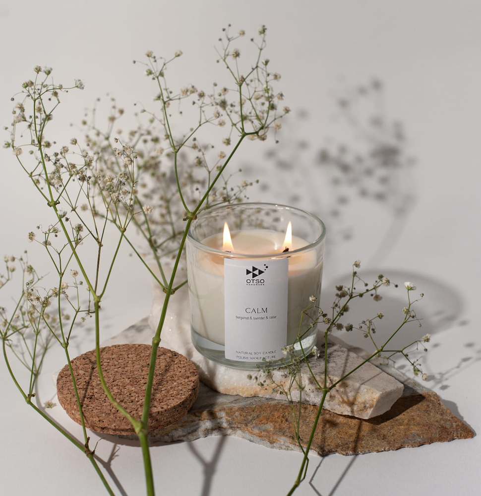 SELSEY Świeca sojowa zapachowa Calm 250 ml