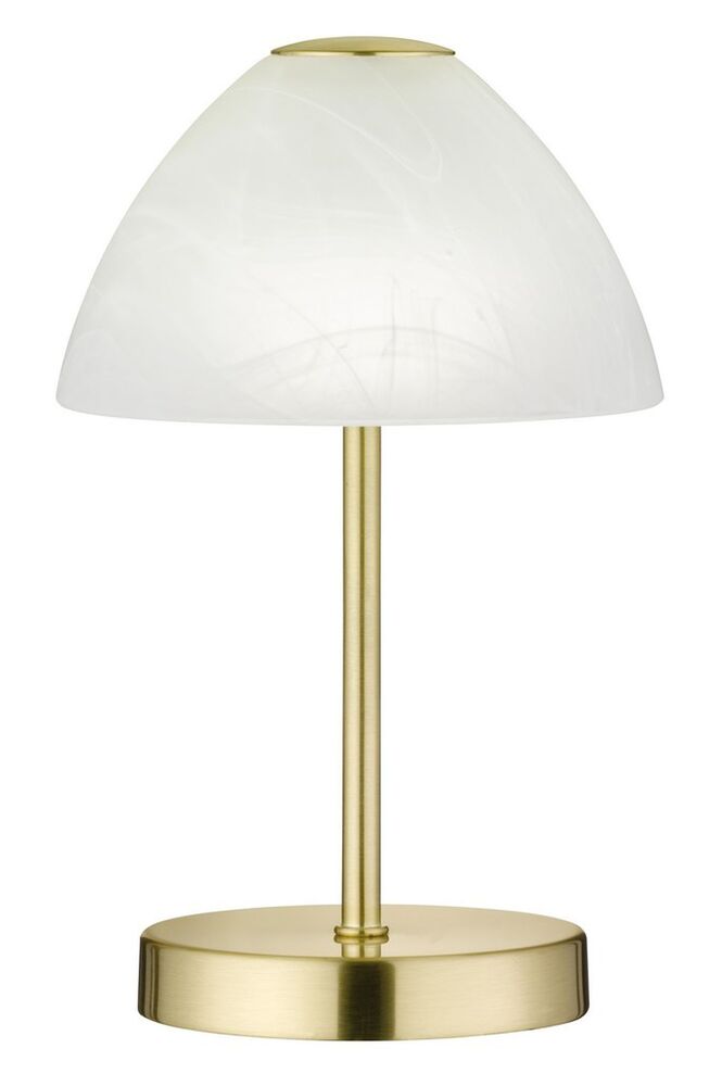 SELSEY Lampa stołowa Queen LED biało-złota