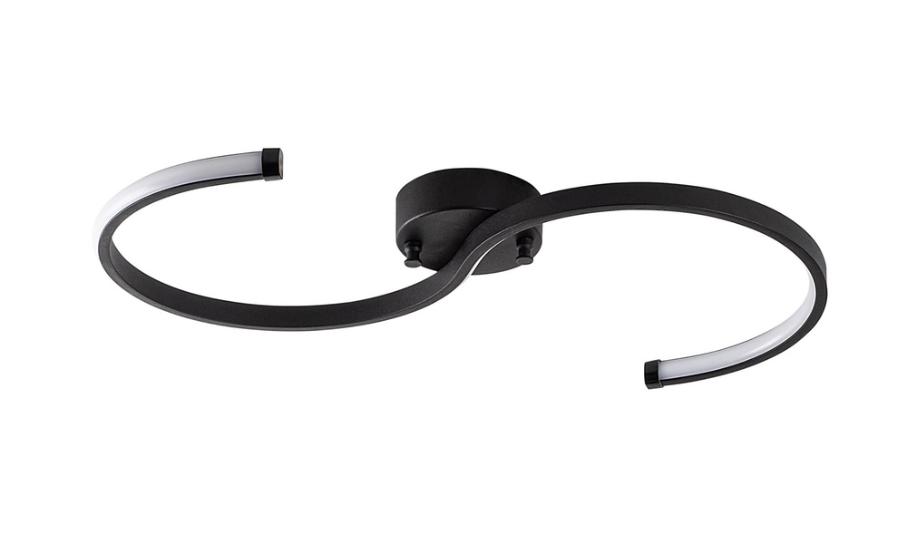 SELSEY Lampa sufitowa Nifolkes czarna