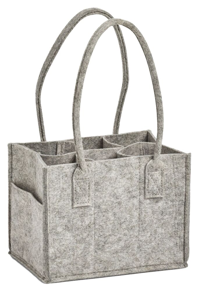 SELSEY Torba Syrnag z sześcioma przegródkami filc