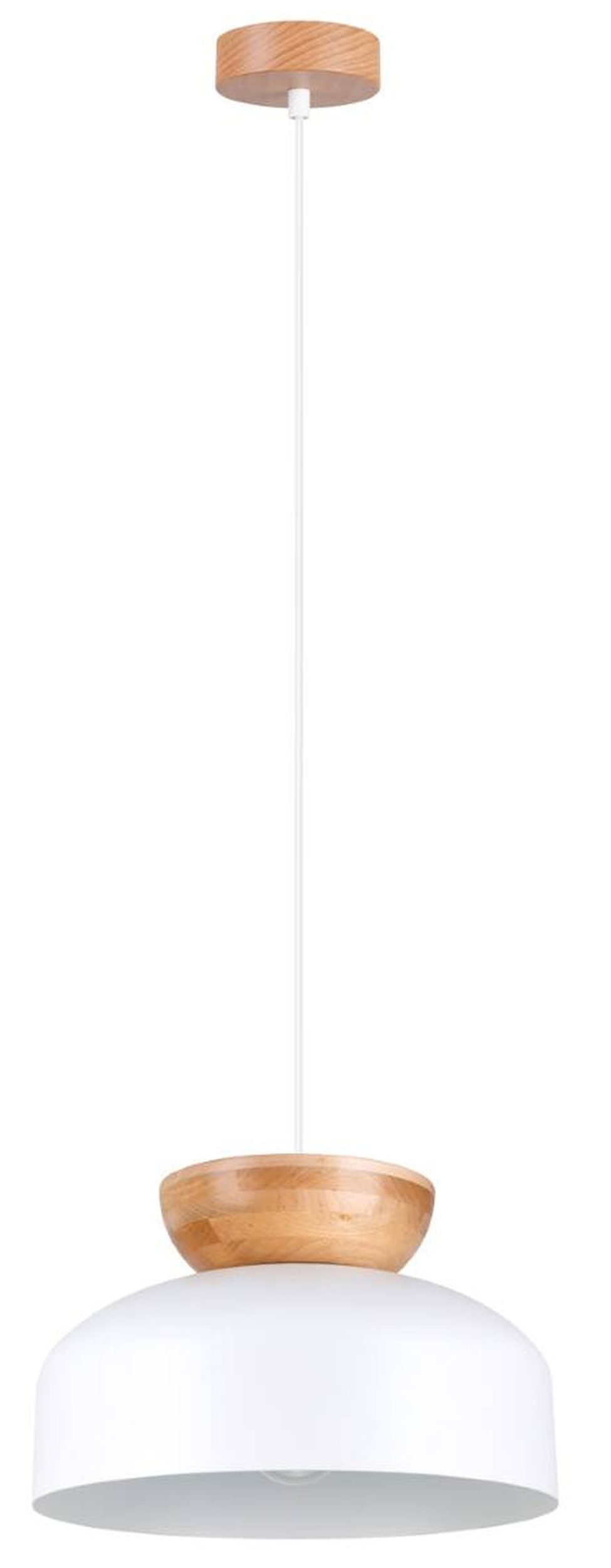 SELSEY Lampa wisząca Marion x1 biała