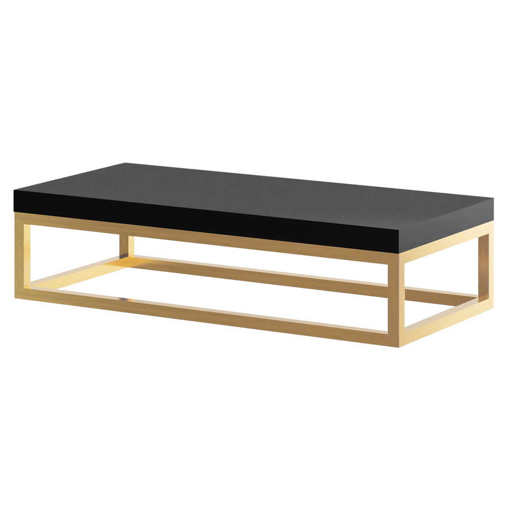 SELSEY Szafka pod umywalkę Lunne wisząca z drążkiem na ręcznik złota