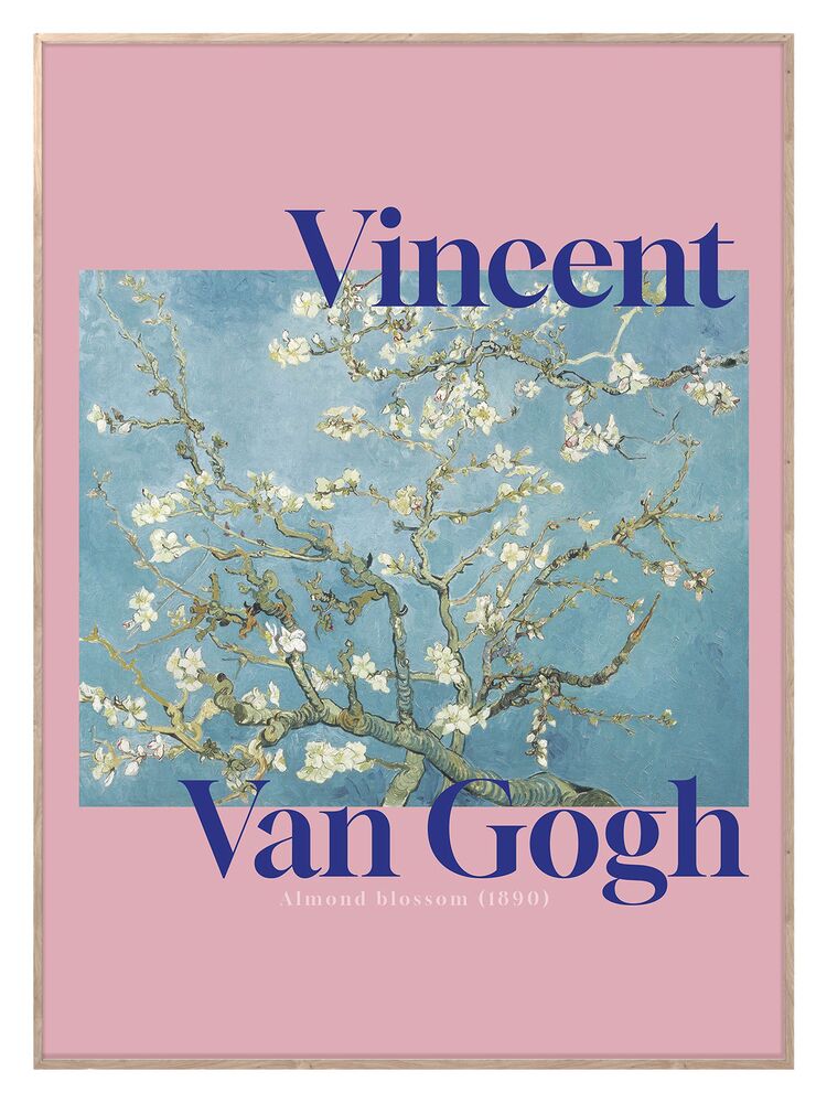 SELSEY Obraz w ramie Almond Blossom 70x50 cm