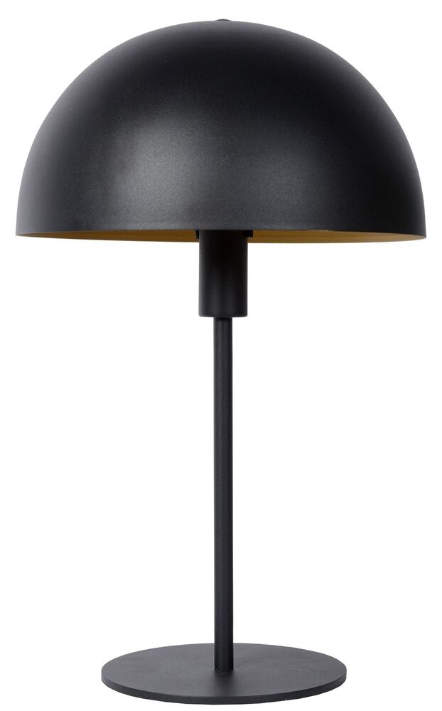 SELSEY Lampa stołowa Siemon czarna