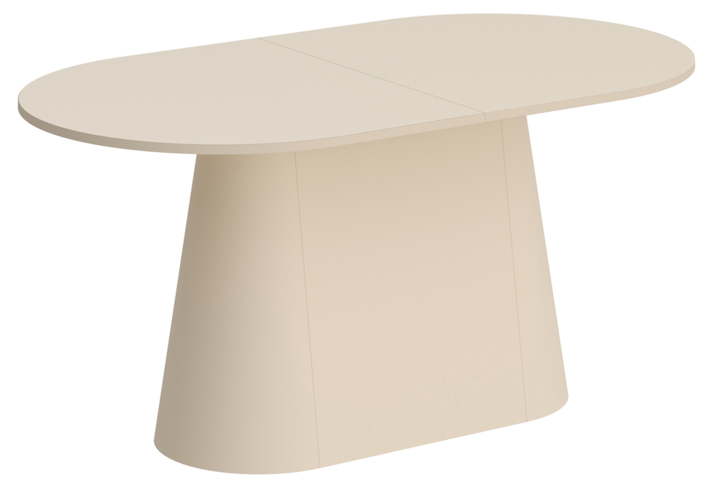 SELSEY Stół rozkładany Ferbenne 160-208x89 cm cappuccino mat