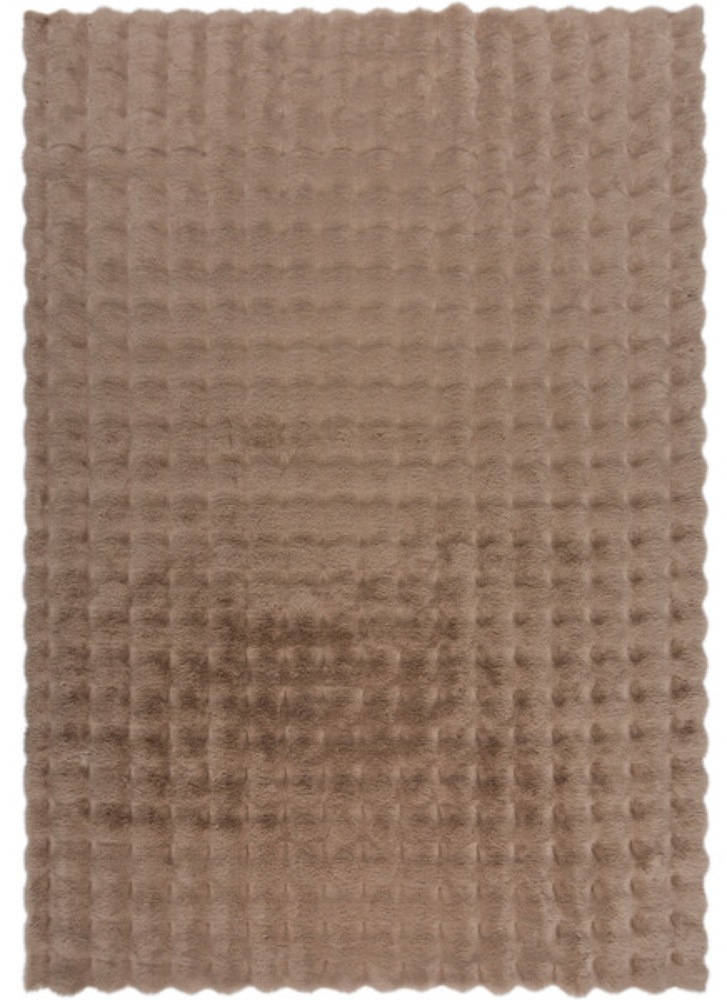SELSEY Dywan Waffle 170x120 cm brązowy