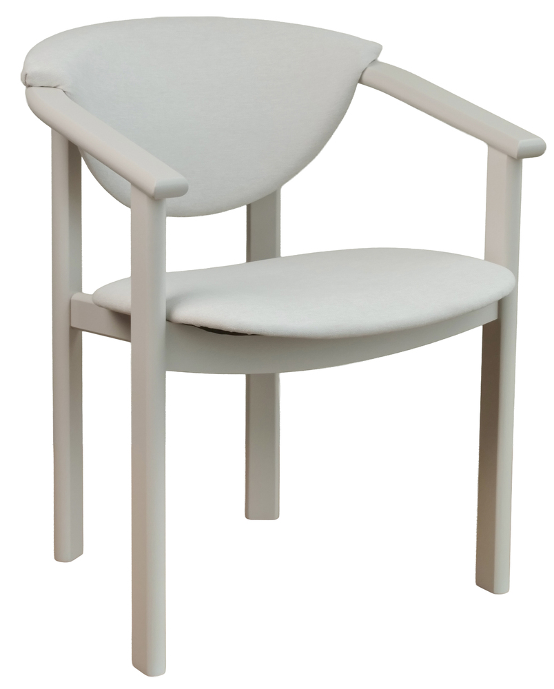 SELSEY Krzesło drewniane do jadalni Flowiss kaszmir/kremowa plecionka