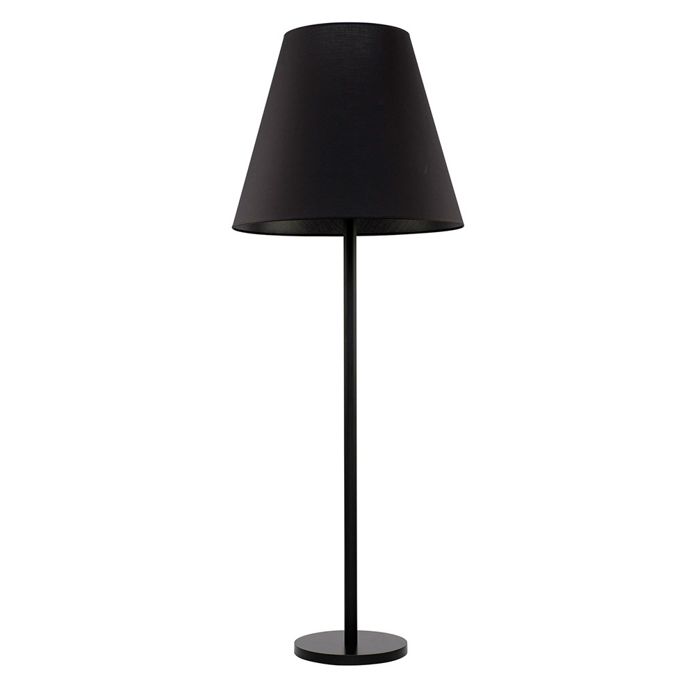 SELSEY Lampa podłogowa Moss czarna 9736