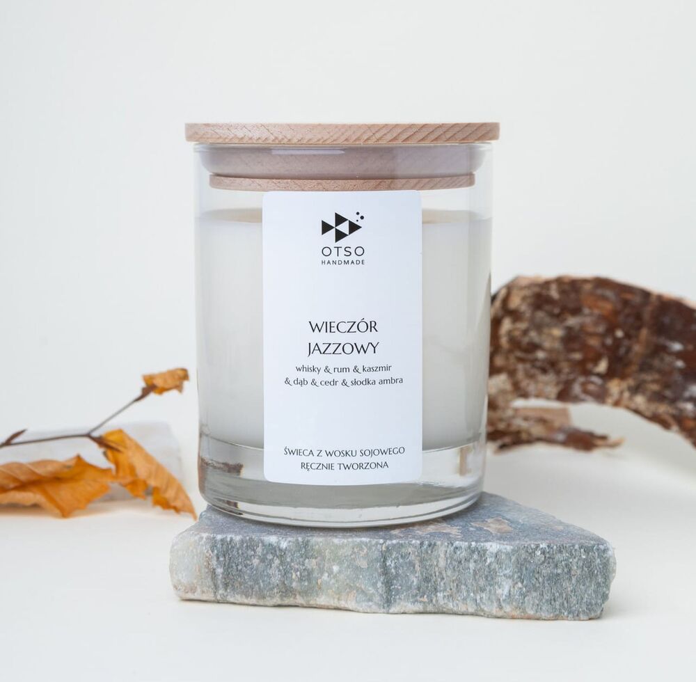 SELSEY Świeca sojowa zapachowa Wieczór jazzowy 250 ml