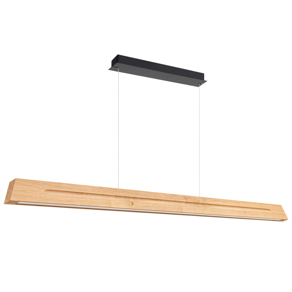 SELSEY Lampa wisząca Skog LED 150 cm dąb 4000K