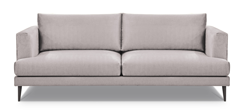 SELSEY Sofa dwuosobowa Dragato beżowa welur