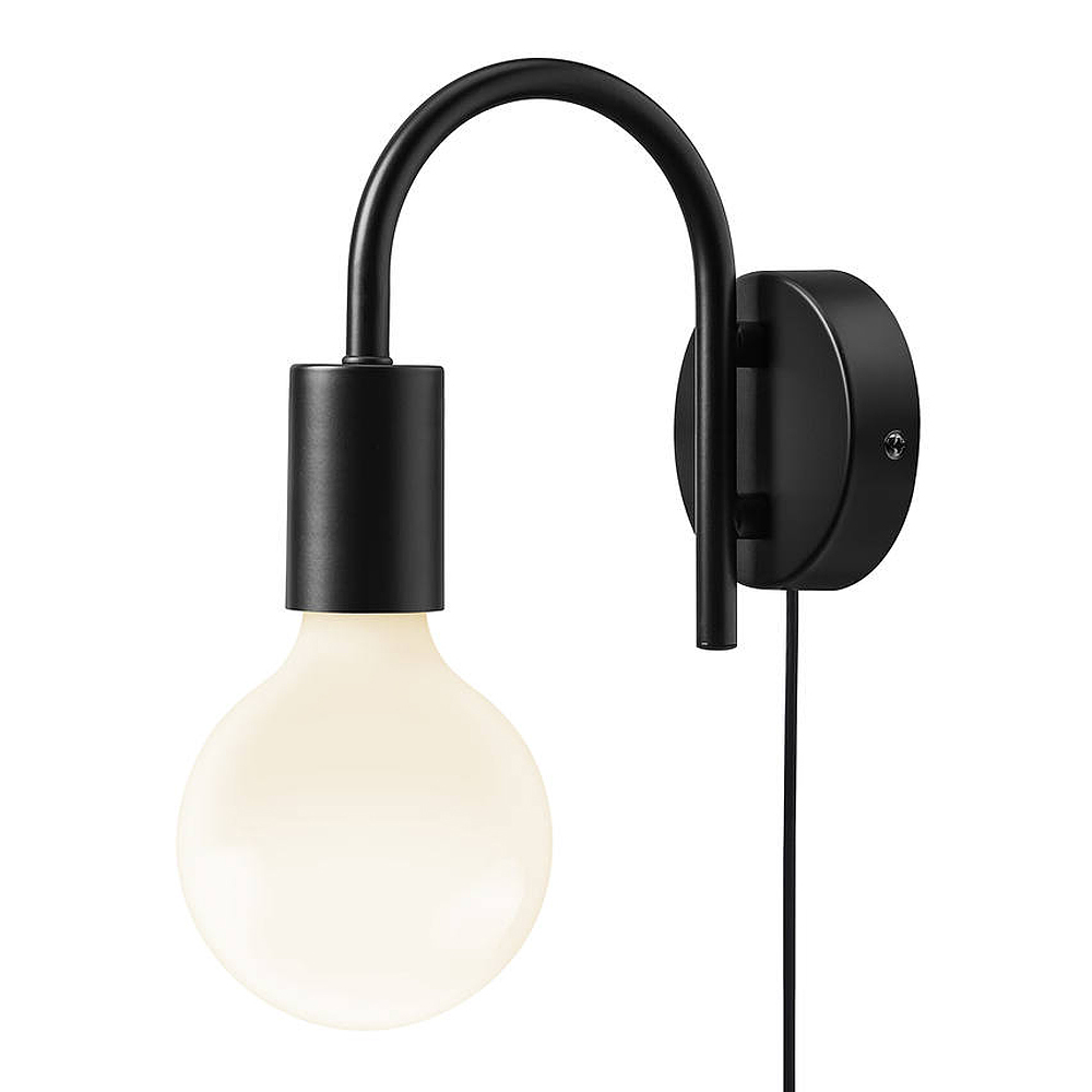 SELSEY Kinkiet ścienny Paco czarny