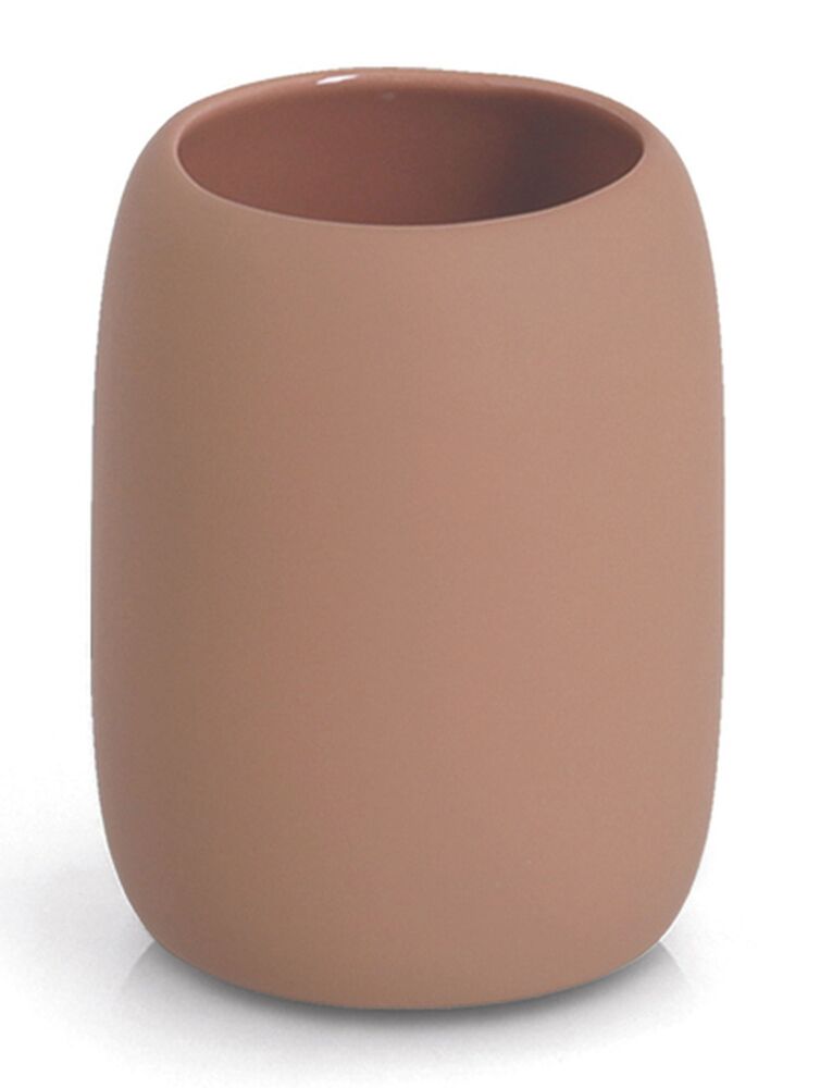 SELSEY Kubek na szczoteczki do zębów Omettes brudny róż