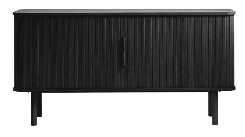 SELSEY Komoda Nezka lamele dąb czarny