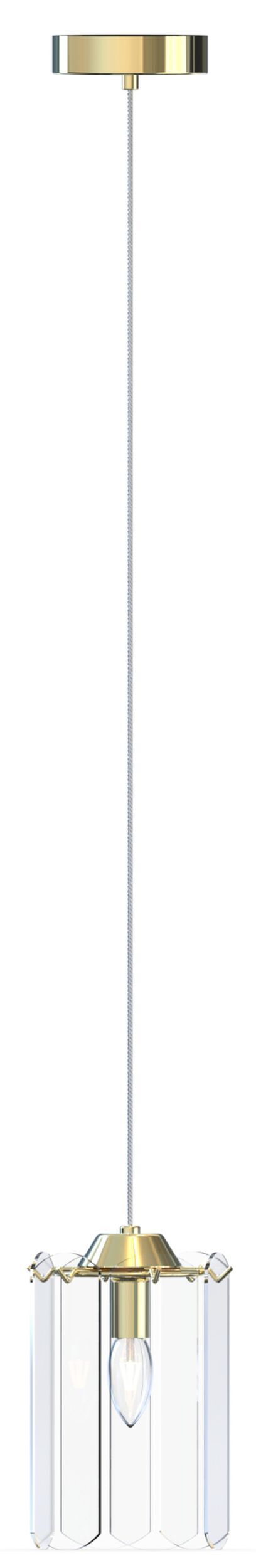 SELSEY Lampa wisząca Nira x1 złota