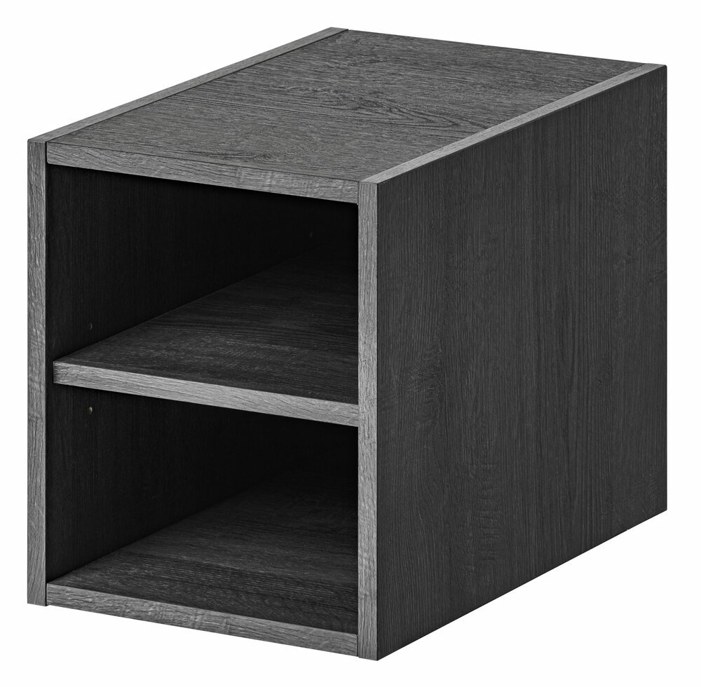 SELSEY Regał łazienkowy Jamarti wiszący dolny 30 cm dąb sherman