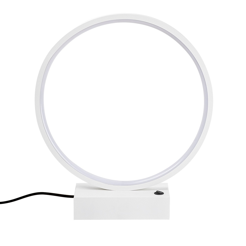 SELSEY Lampka na biurko Soyally biała