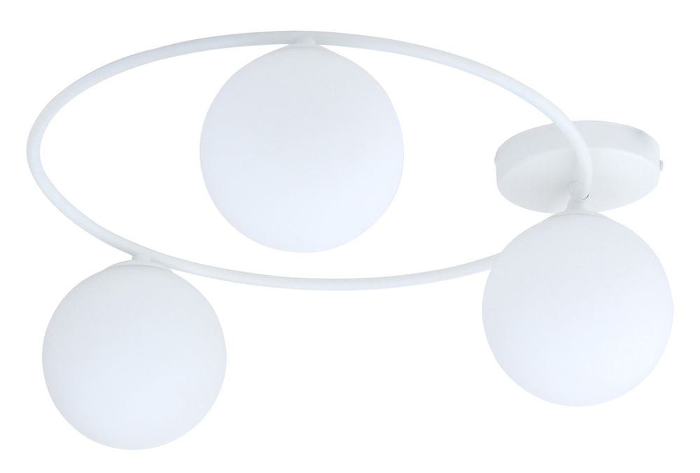 SELSEY Plafon Komards biały x3