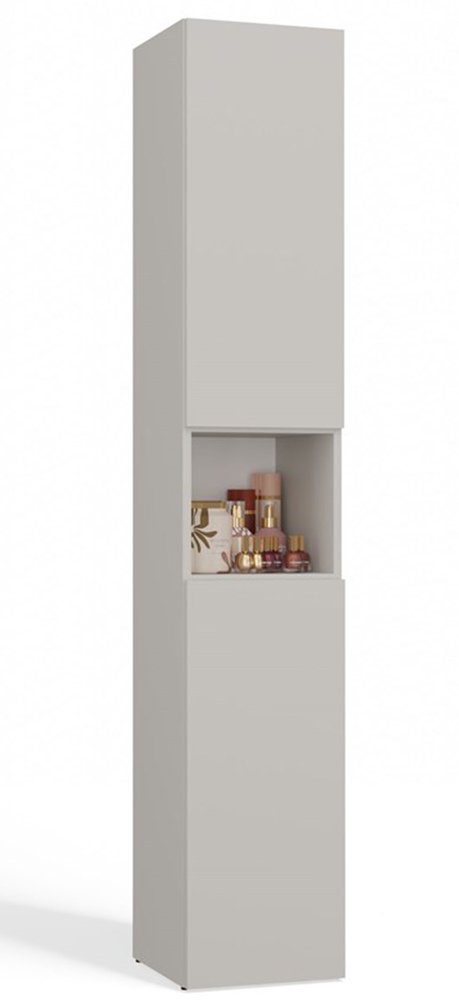 SELSEY Słupek łazienkowy Nel z wnęką 31 cm kaszmir