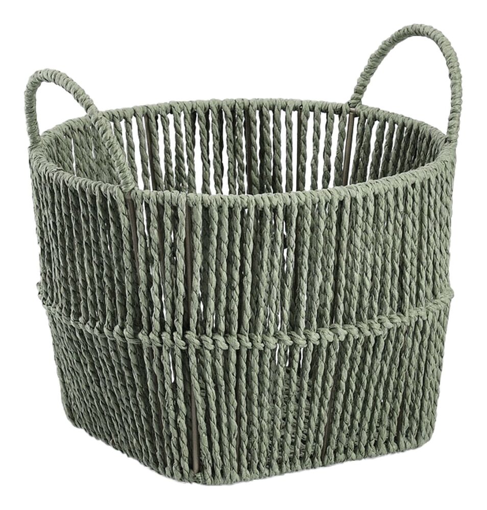 SELSEY Koszyk Noysic 26x18 cm papier tkany szałwiowy