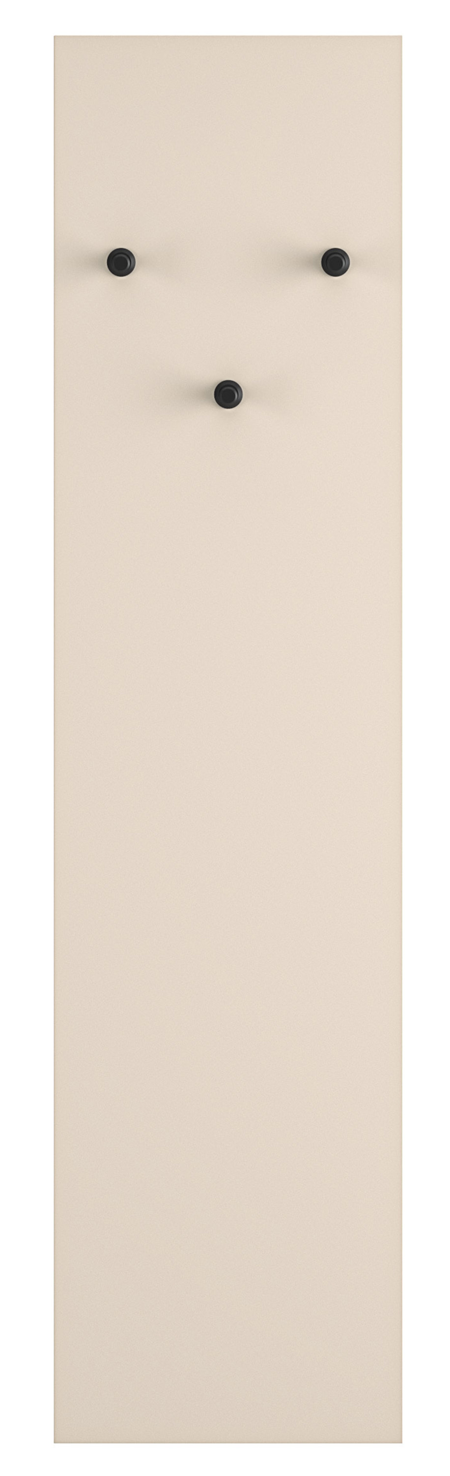 SELSEY Wieszak ścienny Caletto 34 cm beżowy