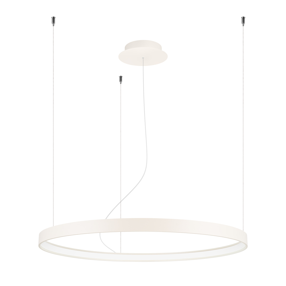 SELSEY Żyrandol Rio LED 78 cm beżowy 3000K