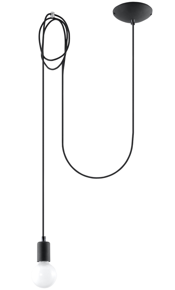 SELSEY Lampa wisząca Aritted czarna