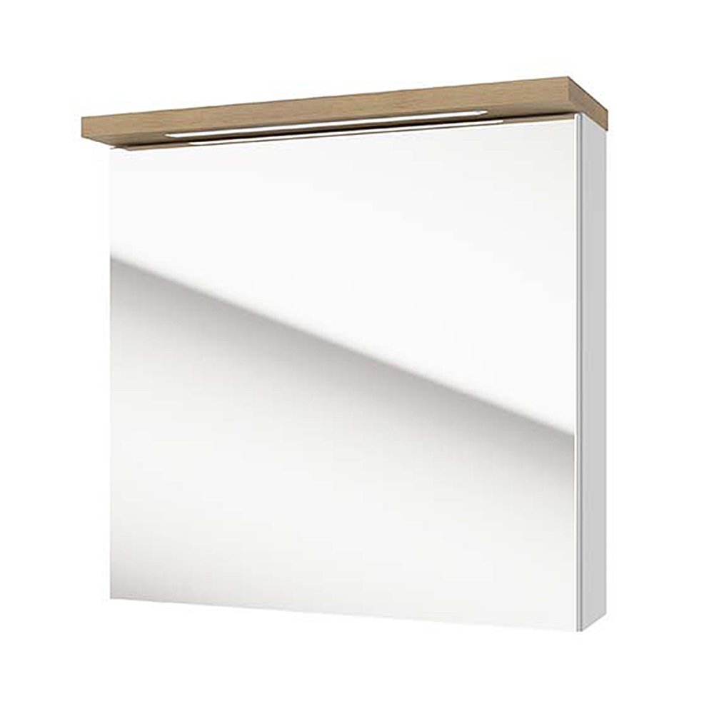 SELSEY Szafka wisząca Saeli 60x60x20cm z lustrem