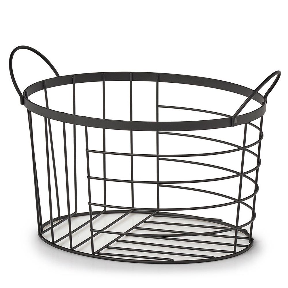 SELSEY Kosz Mevian do przechowywania czarny