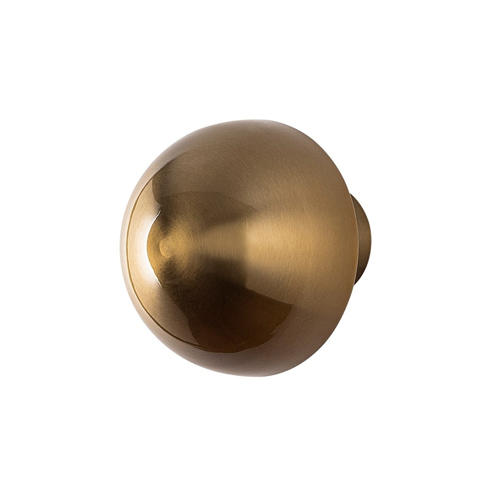 SELSEY Lampa ścienna Emears średnica 16 cm złota