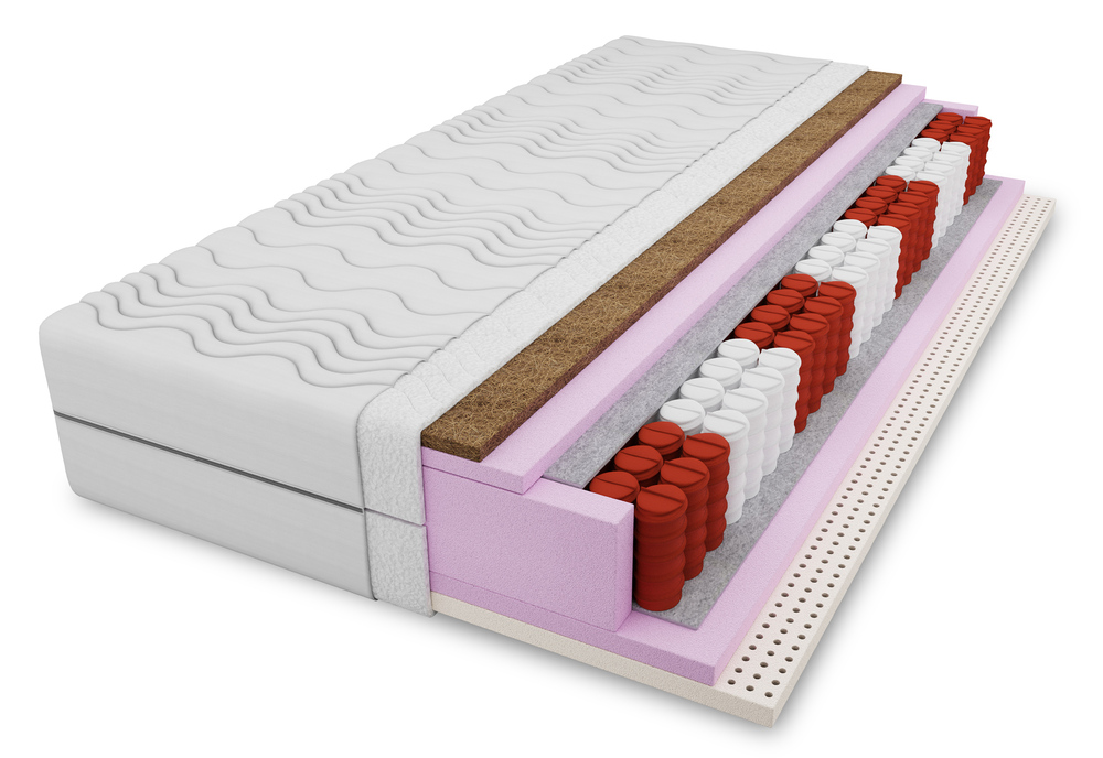 SELSEY Materac kieszeniowy 100x200 cm Visborg dwustronny