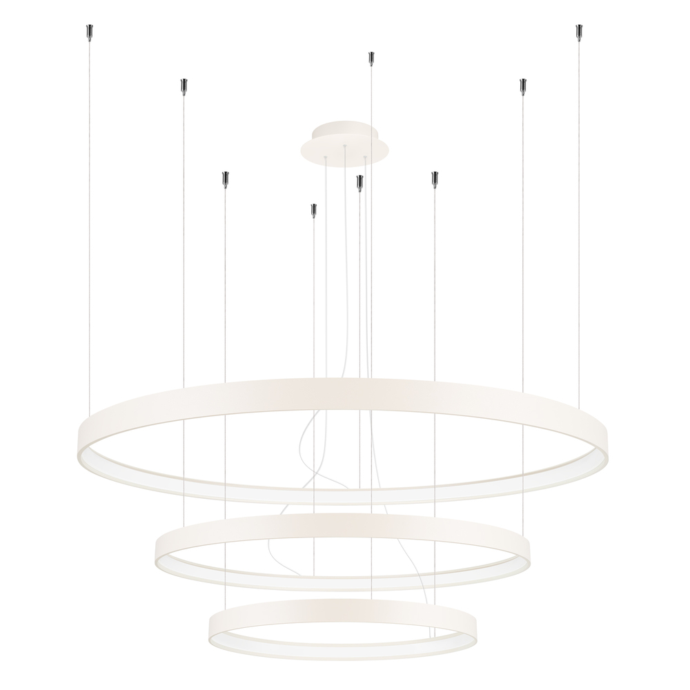 SELSEY Żyrandol Rio 3 LED beżowy 3000K