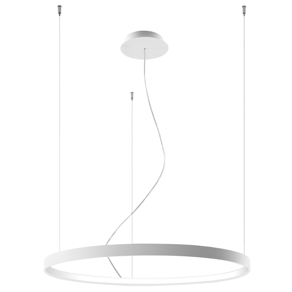 SELSEY Żyrandol Retore średnica 78 cm 3000K biały