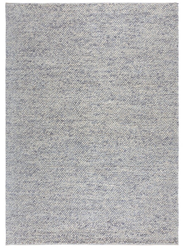 SELSEY Dywan Minerals 170x120 cm z wełną szaroniebieski