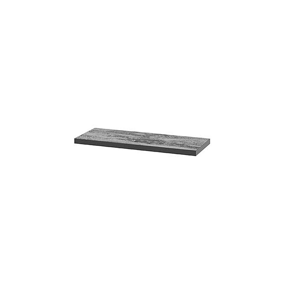 SELSEY Blat łazienkowy Tingry 60x23 cm beton czarny