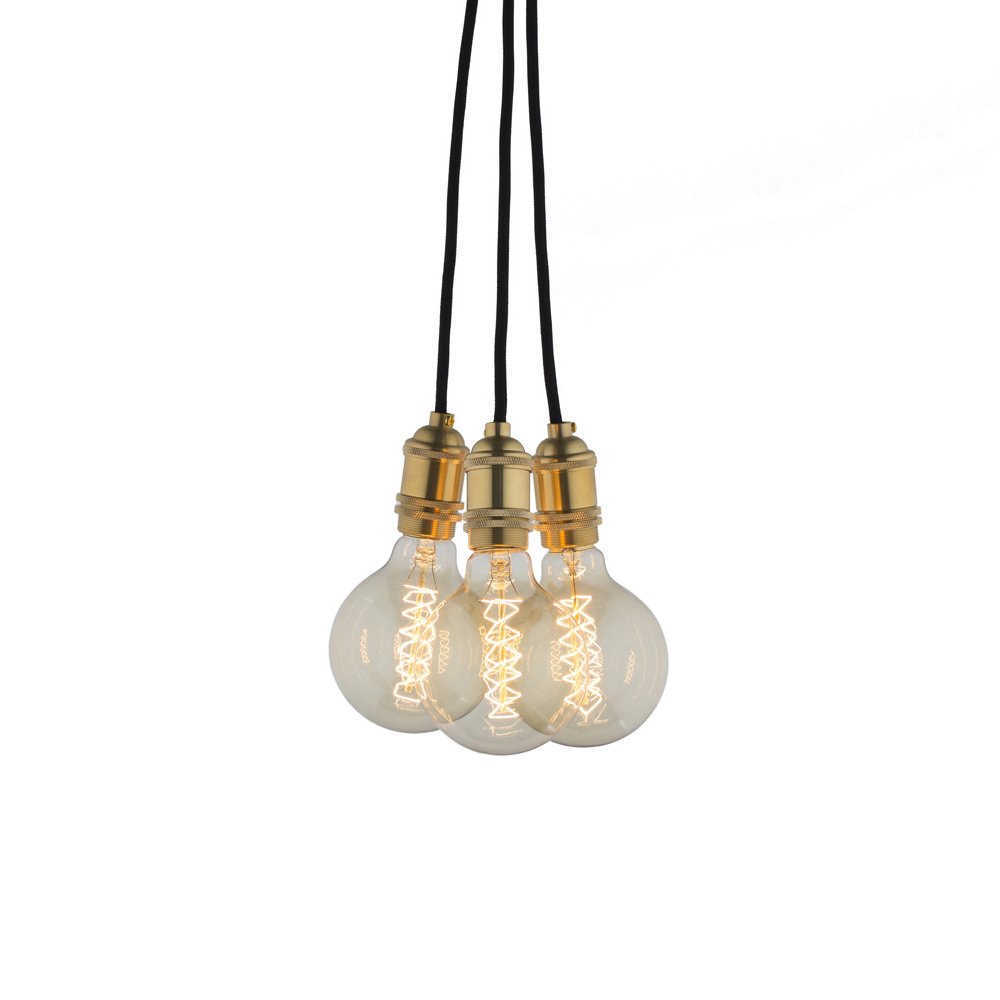 SELSEY Lampa wisząca Bromo x3