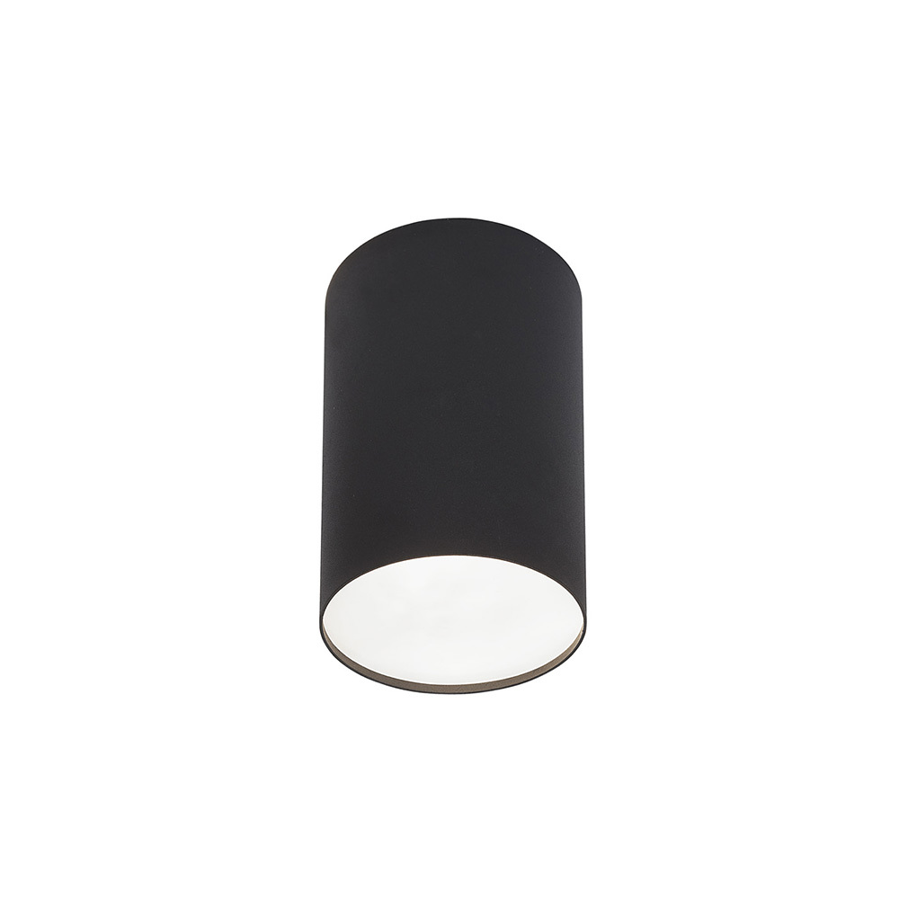 SELSEY Spot sufitowy Point Plexi 20 cm czarny 6530