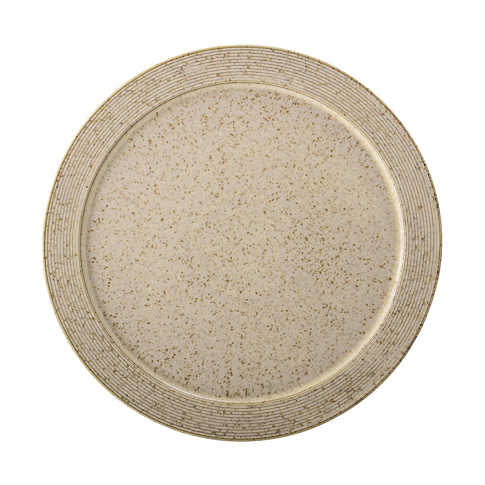 SELSEY Talerz Bloomingville Qume z kamionki średnica 27 cm