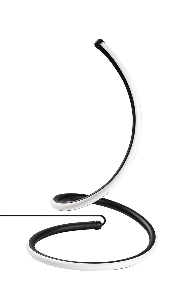 SELSEY Lampka na biurko Scalish czarna