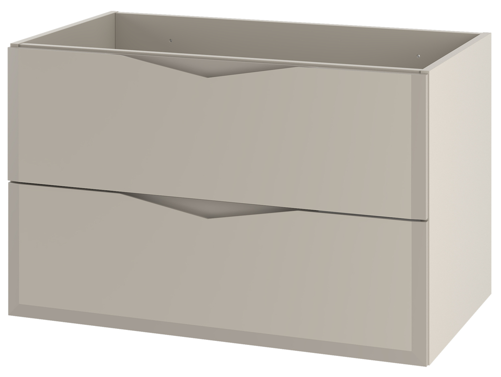 SELSEY Szafka łazienkowa Delica 80 cm szary beż