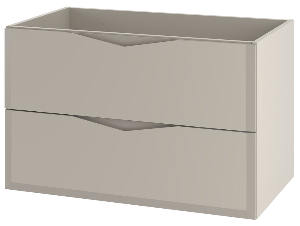 SELSEY Szafka łazienkowa Delica 80 cm szary beż