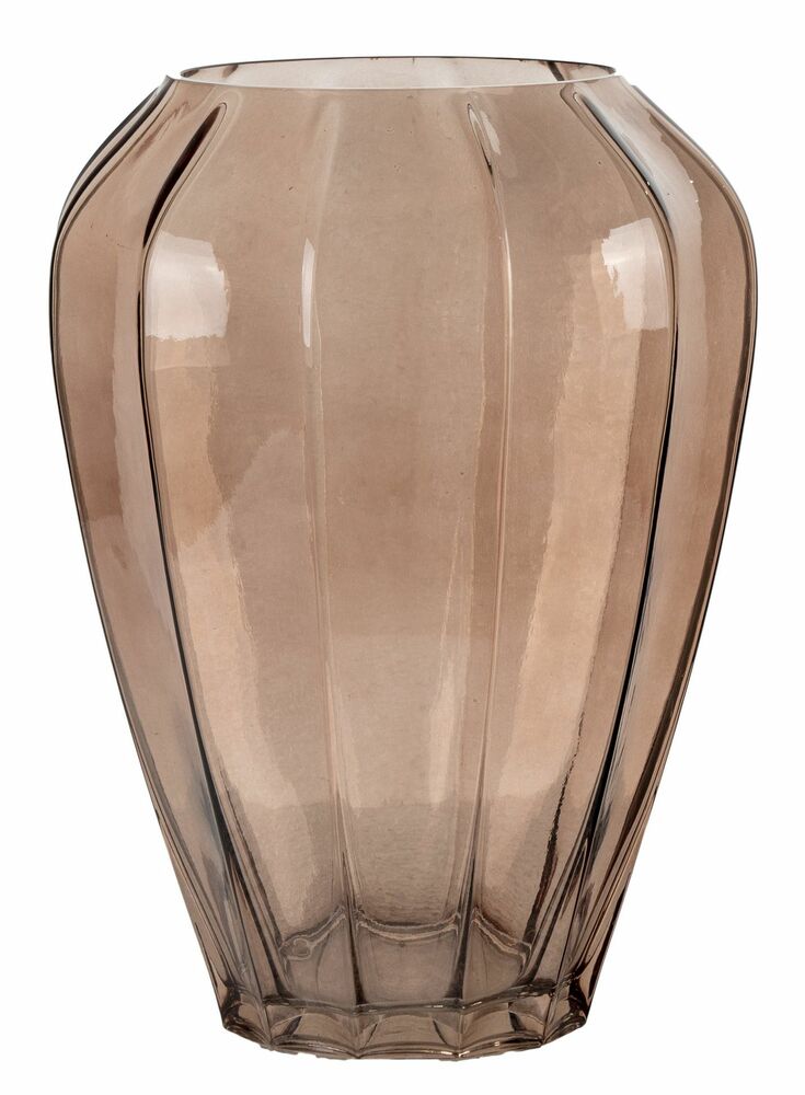 SELSEY Wazon Velas 29 cm brązowy