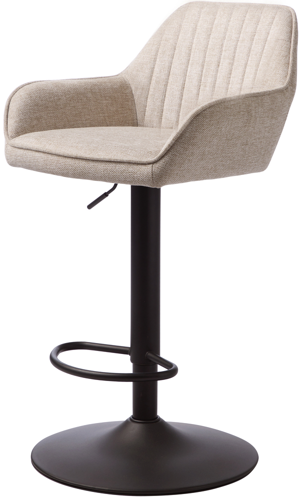 SELSEY Hoker tapicerowany Sevitle jasnobeżowy