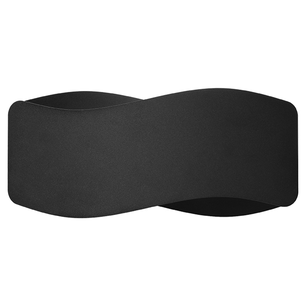 SELSEY Kinkiet ścienny Tellav 30 cm czarny