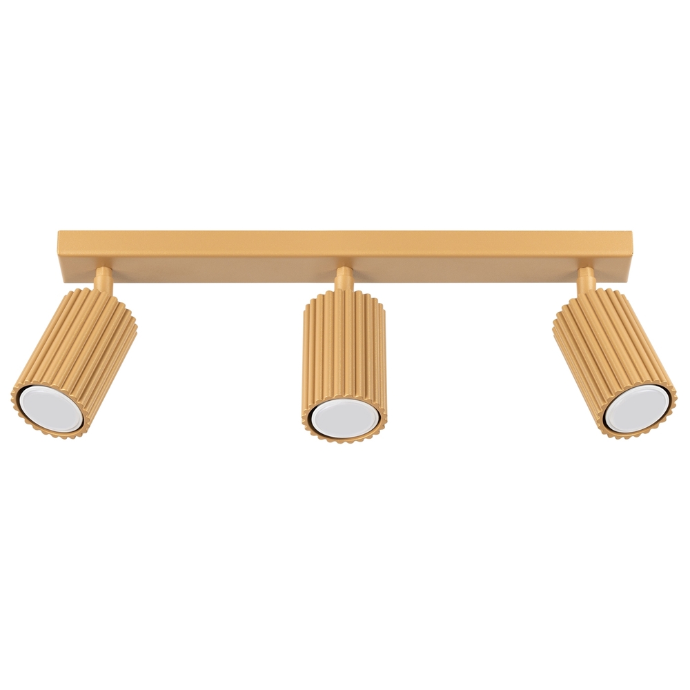 SELSEY Plafon Karbon 3L złoty