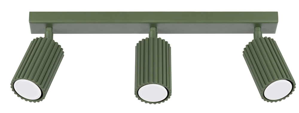 SELSEY Plafon Karbon x3 oliwkowy