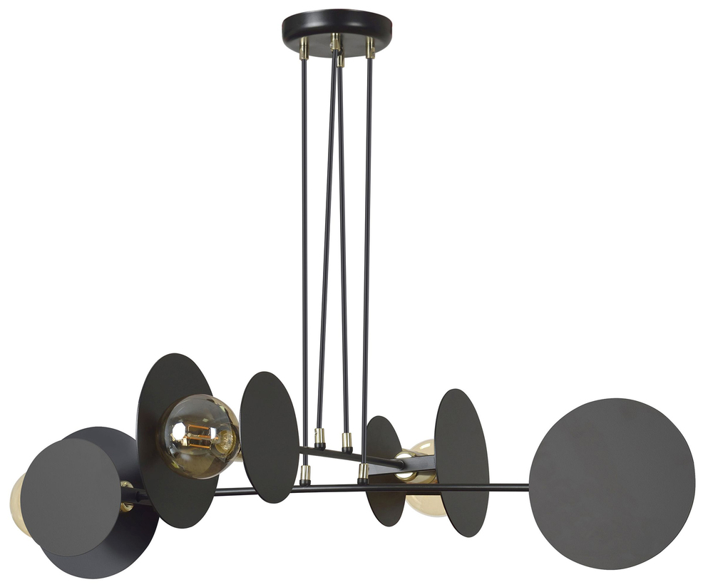 SELSEY Lampa wisząca Viverone czarna