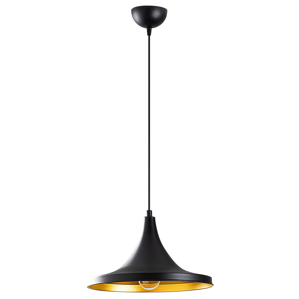 SELSEY Lampa wisząca Semail czarna