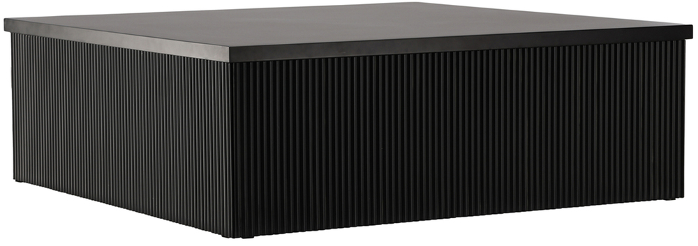 SELSEY Stolik kawowy Stimpers 90 x 90 cm czarny