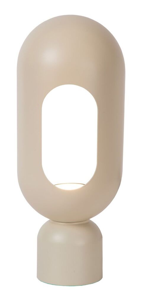 SELSEY Lampa stołowa Barris taupe